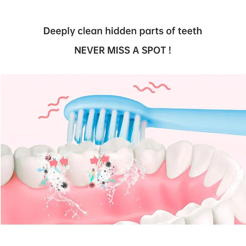 XIAOMI Electric Sonic Toothbrush USB Rechargeable Waterproof Electronic Ultrasonic Whitening Tooth Brushes Replacement Heads