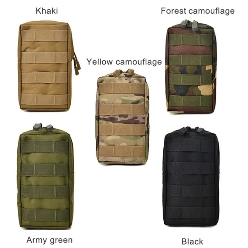 Camping Survival First Aid Kit Bag Medical Waist PackEmergency Outdoor Travel Camping Oxford Cloth Molle Pouch