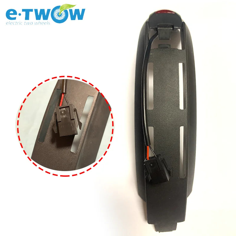 Original ETWOW Rear Fender with Brake Light for E-TWOW S2 GT BOOSTER Electric Scooter