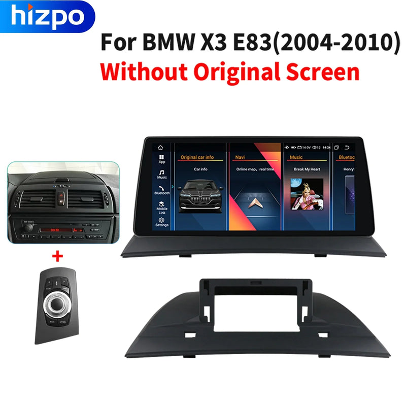 Carplay 4G 10.33" AI System Car Radio Android for BMW X3 E83 2004 - 2010 Multimedia Player Navigation GPS 2 Din Stereo DSP Audio