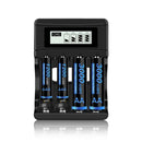 CITYORK 1.5V AA Li ion Rechargeable Battery 3000mWh 1.5 V AA Lithium ion Rechargeable Batteries With1.5V AA AAA Battery Charger