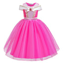 Girls Aurora Belle Rapunzel Sofia Princess Dress Halloween Easter Cosplay Costume Party Kids Dresses for Girls Children Clothing