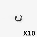 MOC WWII Military Figure Accessories Building Blocks Soldiers Face Scarf Tactical Belt Headphones Telegram Toys Children J031