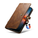 SUTENI PU Leather Card Holder Phone Case Stand Wallet Magnetic Button Flip Cover For iPhone 16 Pro Max 15 Plus 14 13 12 Mini 11