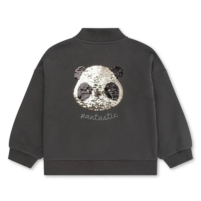 KS Winter Baby Girls Boys Lambswool Cherry Jackets Kids Clothes Sequin Cartoon Panda Outerwear for Boys Children's Coats 1-9Yrs