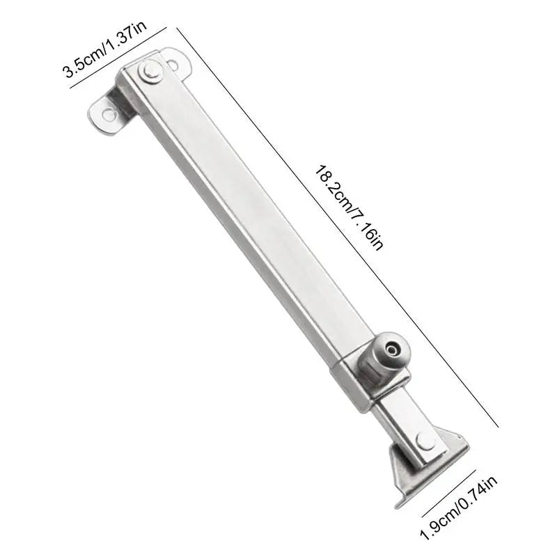 Stainless Steel Window Support Practical Telescopic Window Limiter Windproof Brace Stopper Angle Controller Window Accessories