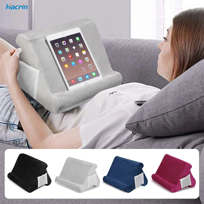 Tablet Bed Stand Multifunctional Pillow Tablet Stand for iPad Samsung Huawei Laptop Cell Phone Holder Support Bed Tablet Cushion