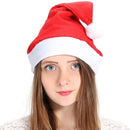 Adults Kids Christmas Hats Non-woven Fabric Santa Claus Xmas Beanies Cap Merry Christmas New Year Party Festival Decoration Gift