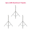 SH 290cm Aluminum Alloy Light Stand for Camera Ring Light Live Youtube Cellphone Video and Apply to Photography Softbox Fixed