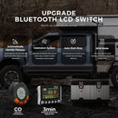 TB10pro 8KW 12/24/220V Diesel Auxiliary Heater with CO Alarm Portable plateau Night Heater for Car RV Camper Tent Home Garage