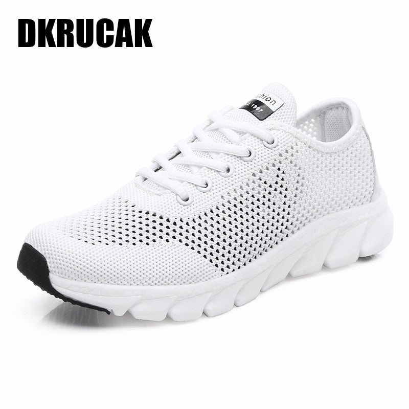 New Mesh Women Sneakers Breathable Flat Shoes Women Lightweight Sports Shoes Non-slip Running Footwear Zapatillas Mujer Casual