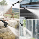 95Bar  Electric High Pressure Washer 6-in-1 Car Washing Garden Water Gun Spray Gun for Makita 18V Battery