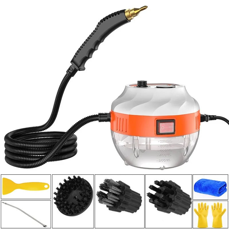 2800W Home Appliance Steam Cleaner 110V 220V High Temperature For Kitchen Hood Car Cleaning Acidproof Sterilization Cleaner