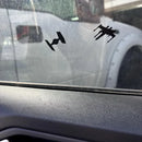 AT Walker Ground Battle Ship Vinyl Art Sticker Star Wars Easter Egg Decals Death Star Decal X Wing Stickers Car Window Decor