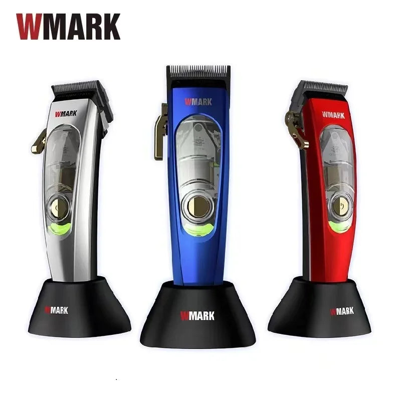 2024 The new WMARKNG-9004 Professional men's hair clipper is replaceable in three colors using a magnetic body cover at 9000 RPM