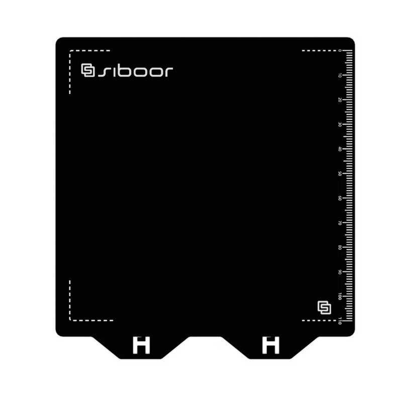 1pcs Build Plate PEI-pro Magnetic Steel Platform Spring Steel Cold Punched PEI Sheet for Voron 0.1/0.2 3D Printer Accessories