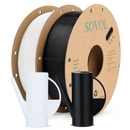 Sovol 2/6/10KG PETG Filament 1.75mm Black White , Wholesale 2/6/10 Rolls PLA ABS PETG Plastic For 3D Printer