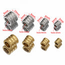 20pcs Stainless Steel Loose Bead Big Large Hole Spacer Beads Charm Pendants for DIY Bracelet Necklace Jewelry Making Supplies