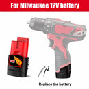 For Milwaukee 18V battery M18-HB3 high energy battery  12AH ,for  original Milwaukee M12-18FC charger 48-11-1815