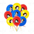 10/20pcs Disney Princess Theme Encanto Aurora Sleeping Beauty Balloon Baby Birthday Party Decoration 12inch Latex Balloon Set