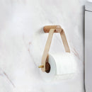 Wooden Toilet paper holder  Bathroom accessories Nail-free Paper Towel Tissue Holder Wall Mounted Triangle Toilet Towel Holder