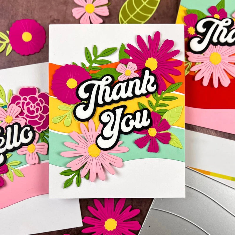 Stacking Shadow Happy Birthday/Happy Easter Metal Cutting Dies Sentiments Words Die Cut For DIY Scrarpbooking Paper Cards Making