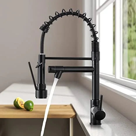 Torneira Cozinha Moderna com Spray Articulado Versátil