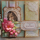 Booklet Frames Die Cut for Card Making Background Frames Metal Cutting Dies Embossing Stencils Template for DIY ScrapBooking Dec