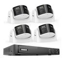 ANNKE 8MP Security Camera Dual Lens 8CH NVR Ultra HD POE Ai Human Detection CCTV Video Surveillance Kit 180 Degrees Panoramic