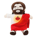 32cm Breathing Jesus Soothe Plush Toy for Kids Soft Soothing Jesus Plushies Comforting Jesus Heart Toy Easter Christmas Gifts