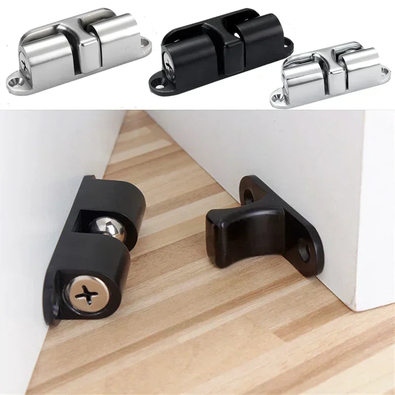 1Pc Invisible Magnetic Door Stops Non Punching Holders Baby Safety Anti Pinch Catch Floor Plugs Protect Buffer Home Improvement