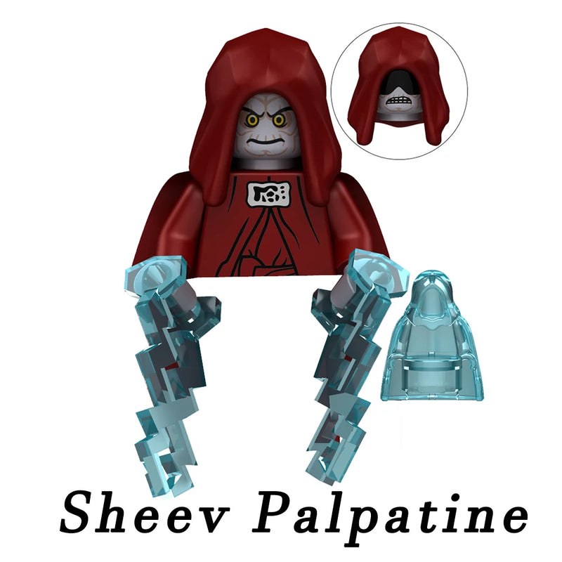 ARC Clone Troopers Building Blocks LUKE Skywalker Mandalorians Boba Fett Palpatine Yoda R2D2 Bricks Action Figures Toys