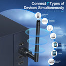 Zexmte USB Bluetooth 5.4 Dongle Adapter 492FT 150M Long Range Adaptador for PC Laptop Wireless Speaker Audio Receiver Transmitte