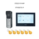 Dahua IP Video Intercom KIT,VTO2311R-WP & VTH2621GW-P / VTH2621G-P, support P2P cloud phone app, RFID Card Unlock