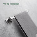 Brushed Nickel Towel Rack Bathroom Hardware Set Towel Holder Hanger Stainless Steel Towel Rails Nails Wall Mounted Rustproofed