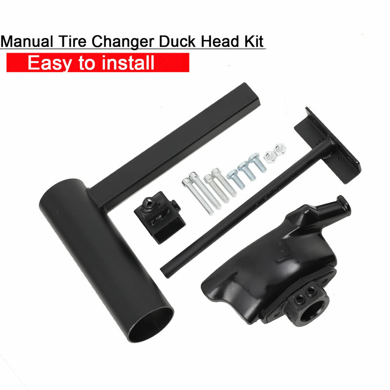Tire Changer Duck Head Modification Set Compact for Most Car Wheels Steel Material Welded Manual Tyre Changer Dismounting Tool