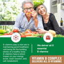 Vitamin B Complex - Maximum Absorption - Cellular Energy Production, Maintaining Overall Energy Levels