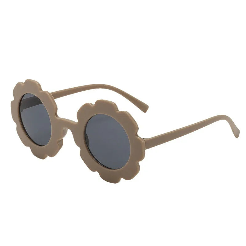 Children's frosted macaron color series 2023 new baby sunglasses cute and trendy children's sunglasses