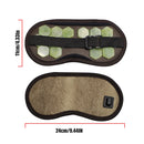 Electric Jade Eye Stone Mask Tourmaline Heating Eye Massager Hot Compress For Eye Muscle Relaxation Relieve Insomnia