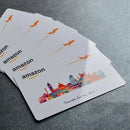 Custom white pvc plastic frost Business Card /print card /waterproof/ name/visiting card / custom business card printing