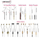 Vampfly 1PCS Fishing Fly Tying Whip Finisher Bobbin Holder Bobbin Threader Bodkin Needle Nymph Midge Streamer Fly Tying Tools
