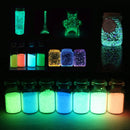 Colorful Noctilucent Sand Super Bright Night Light Sand Glow In Dark Sandblasting multiple Usages Glowing Crystal Party Ornament
