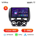 Junsun Wireless CarPlay Android Auto Car Radio for Honda Fit Jazz City 2002 2003 2004-2007 RDS GPS 4G WIFI Multimedia autoradio