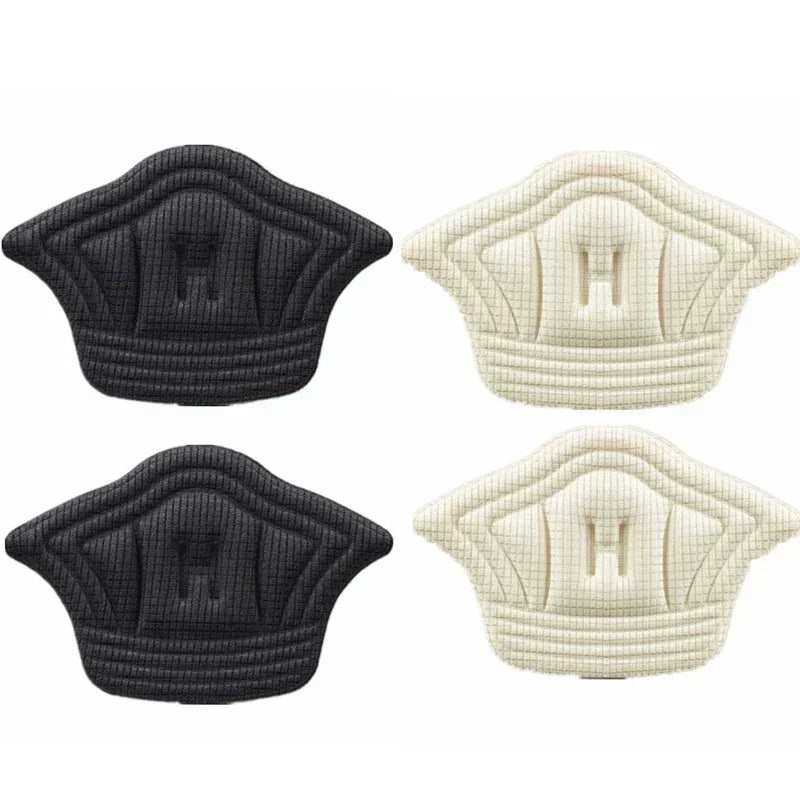 2/4pcs Adjustable Size Feet Pad Sport Shoes Heel Pads Sneaker Heel Sticker Antiwear Cushion Heel Back Sticker Protector