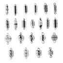 2 Sets Locking Strong Magnetic Clasps Magnet End Clasp Connectors For Jewelry Making DIY Bracelet Necklace Extender Accessories