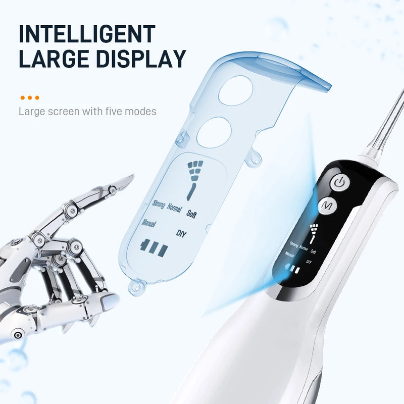 Schoben L12 Oral lrrigator UsBRechargeable water Flosser PortableDental waterlet Household electric water flosser Oral care