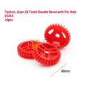 MOC Techncial Gear Tooth Parts Differential Housing 65413 65414 69761 69762 Kit Building Blocks Car Brick with Clutchs Toys