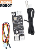 Single 12V 0.8A DC PWM 2-3 Wire Fan Temperature Control Speed Controller Chassis Computer Noiseor PC CPU Cooler Fan Alarm STK IC