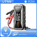 UTRAI  27000mAh Car Jump Starter Power Bank 6000A Car Booster Auto Emergency Starting Device Jump Start for Petrol Diesel