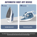 BRIEFNESS Electric Iron Portable Steam Iron, 2400W Powerful Steam Function, Non-stick Stainless Steel Soleplate,350ml Water Tank